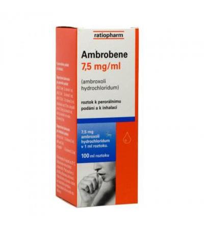 AMBROBENE 7,5mg/ml drops 100ml