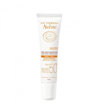 AVENE Haute protection SPF 50 (UV50B+A) crème zones sensibles cream 15ml
