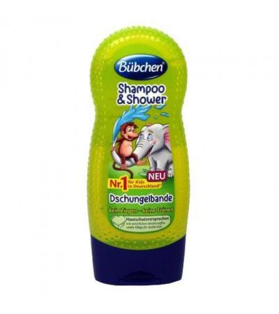 Bübchen shampoo and shower gel for kids - jungle 230ml