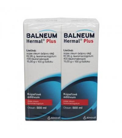 BALNEUM HERMAL PLUS bath oil 2x500ml