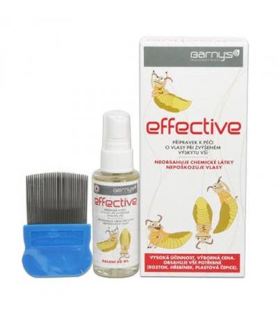 Barny's EFFECTIVE in case of increased louse occurrence 60 ml