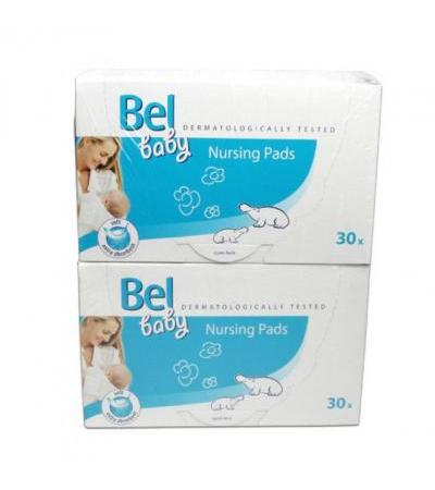 BEL BABY breast pads duopack 2x30 pcs