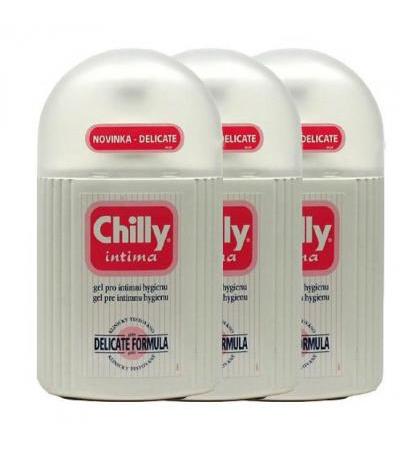 CHILLY intima delicate formula 3x 200 ml TRIO