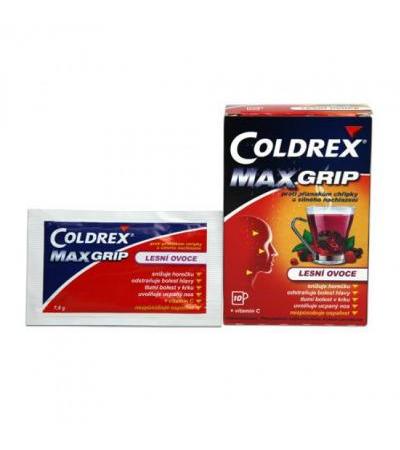 COLDREX MAXGRIP drink FOREST FRUIT bags 10