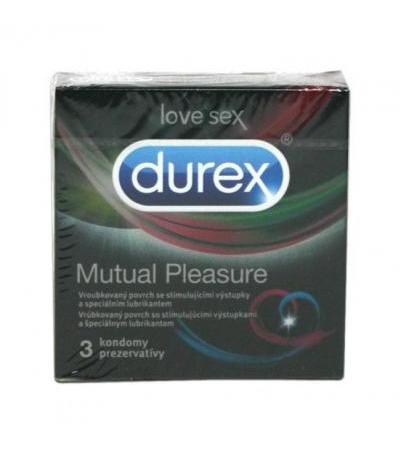 DUREX Mutual Pleasure condoms 3pcs.