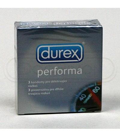 DUREX Performa (Extended pleasure) condoms 3ks