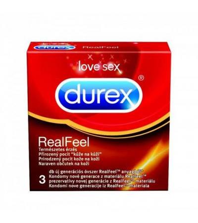DUREX Real Feel condoms 3pcs.