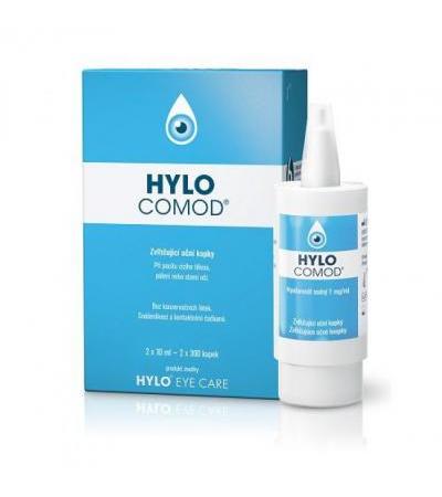 HYLO-COMOD lubricant eye drops 2x 10ml