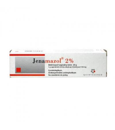 JENAMAZOL vaginal cream 20g 2% with an applicator
