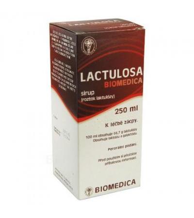 LACTULOSA syrup 250ml 50%