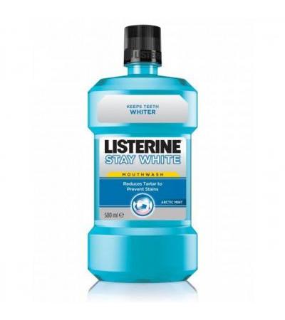 LISTERINE STAY WHITE mouth wash 500ml