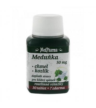 MedPharma MELISSA + HOPS + VALERIAN 30 tablets + 7 FOR FREE