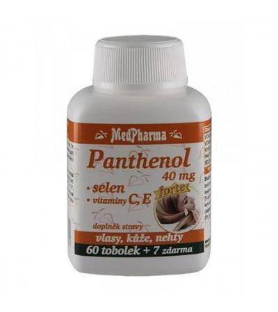 MedPharma PANTHENOL FORTE 60 capsules + 7 FOR FREE