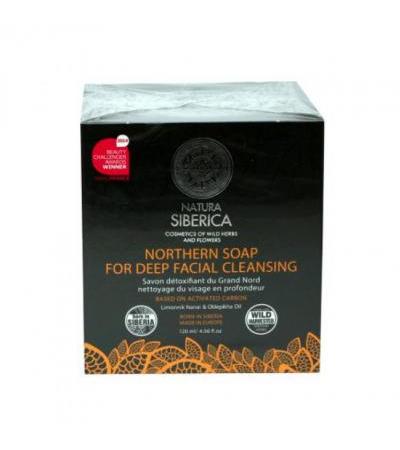 NATURA SIBERICA Northern soap - DETOX for deep facial cleansing 120g