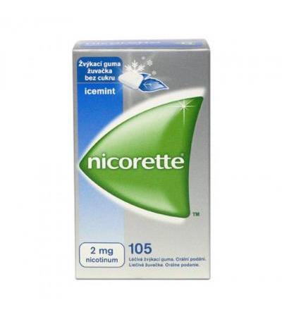 NICORETTE ICEMINT chewing gums 105x 2mg