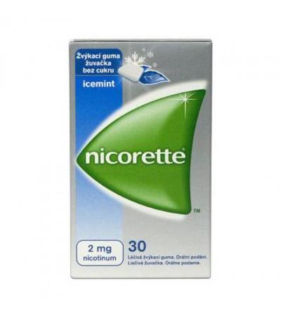 NICORETTE ICEMINT chewing gums 30x 2mg