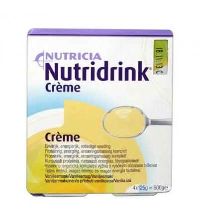 NUTRIDRINK CREME s vanilkovou příchutí 4x 125ml