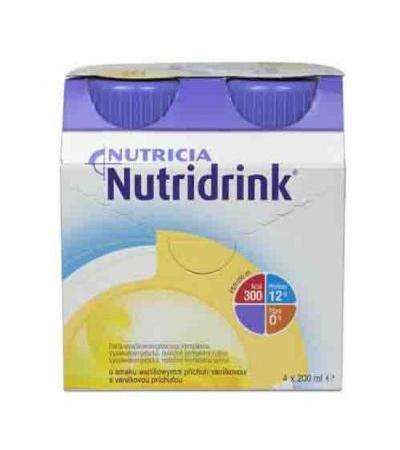 NUTRIDRINK with vanilla flavour 4x 200ml