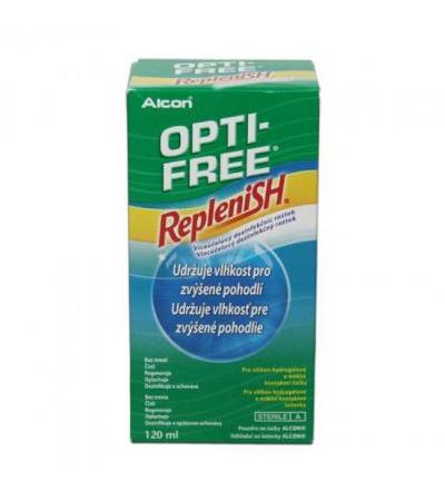 OPTI-FREE REPLENISH solution for soft contact lenses 120ml