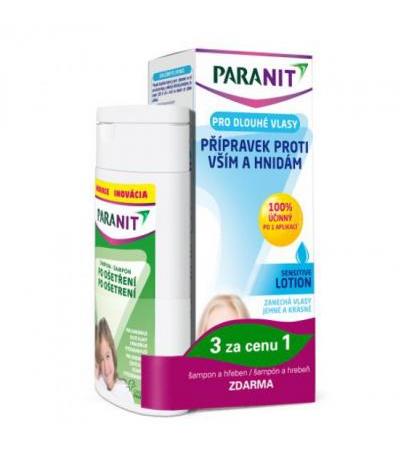 PARANIT Sensitive Lotion 150ml + comb + PARANIT shampoo 100ml FOR FREE