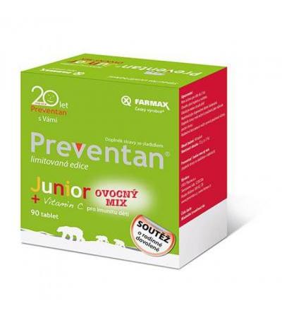 PREVENTAN Junior fruit mix tbl 90 Limited Edition