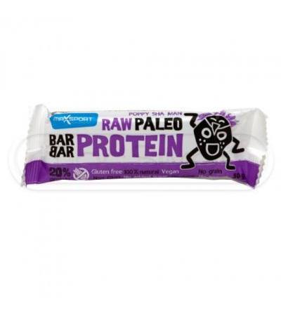 RAW PALEO Barbar with plums and poppy seed 50g
