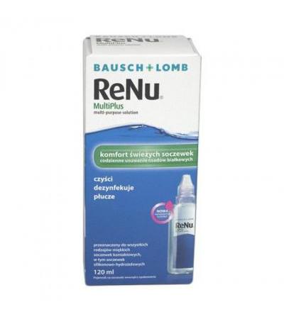 RENU MULTIPLUS solution for soft contact lenses 120ml