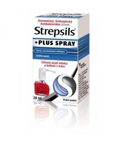 STREPSILS PLUS spray 20ml