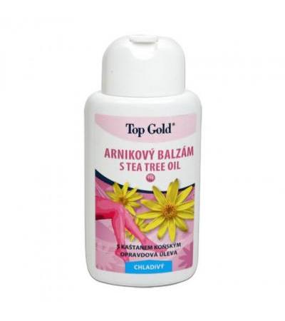 TOP GOLD Arnica balsam with Tea Tree Oil 200ml