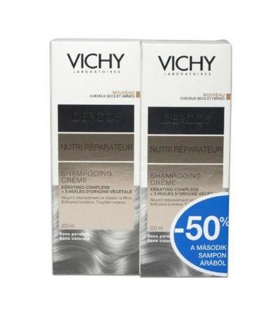VICHY DERCOS NUTRI RÉPARATEUR SHAMPOOING CRÈME shampoo for dry and damaged hair 200ml