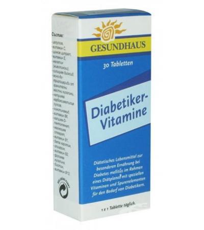 ДИАБЕТИКЕР витамини за диабетици табл. * 30