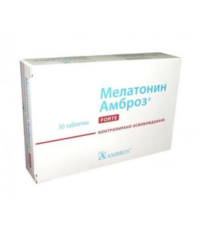 МЕЛАТОНИН табл. 5 мг.* 30 АМБРОЗ
