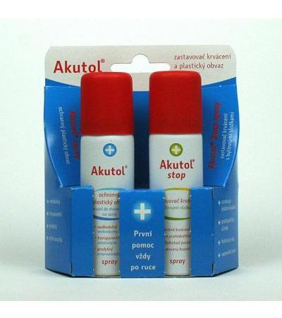 AKUTOL spray + Akutol STOP spray DUOPACK 2x 60ml