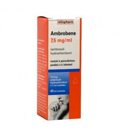 AMBROBENE 7.5mg/ml drops 40ml