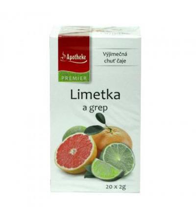 APOTHEKE Lime & grapefruit tea 20x 2g