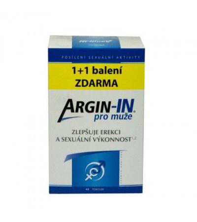 Argin-IN for men cps 45 + Argin-IN for men cps 45 FOR FREE