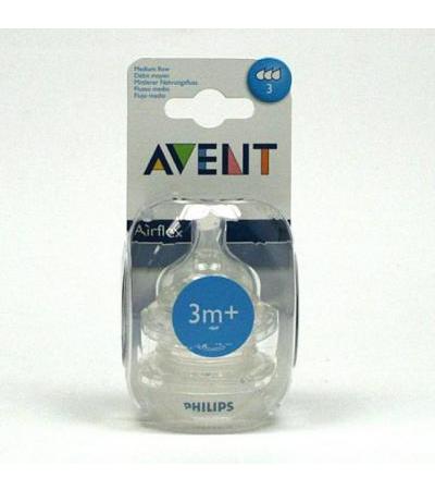 AVENT nipple CLASSIC (Anti-colic) 3 holes 2pcs