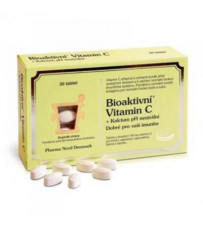 Bioactive Vitamin C + Calcium pH Neutral tbl 30