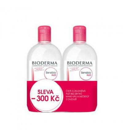 Bioderma SENSIBIO H2O cleansing lotion 2x 250ml DUOPACK