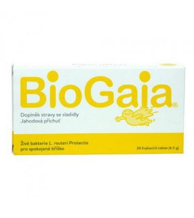 BioGaia ProTectis 20 tablets -strawberry flavor-