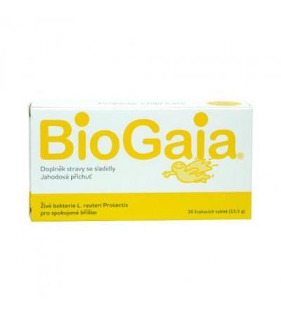BioGaia ProTectis 30 tablets -strawberry flavor-
