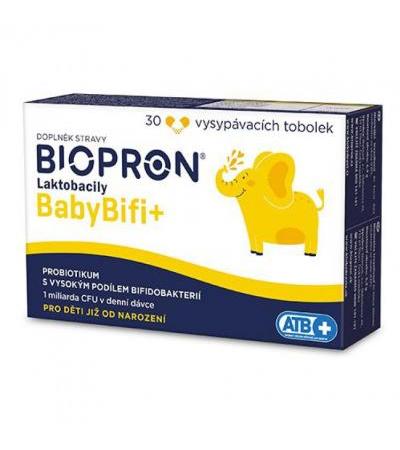 BIOPRON LAKTOBACILY Baby Bifi+ cps 30