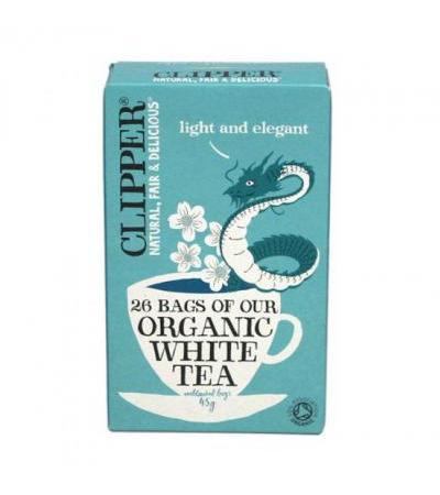 CLIPPER Organic White Tea tea 26 bags