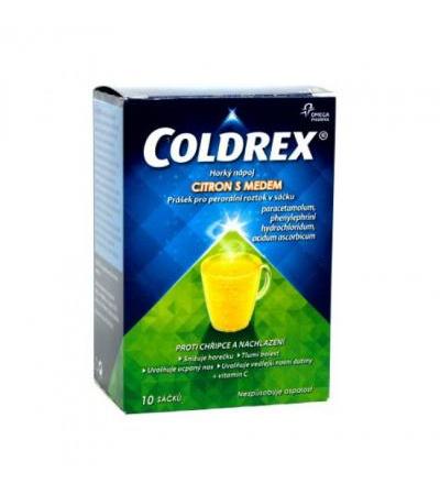 COLDREX drink LEMON WITH HONEY bags 10