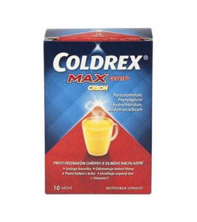 COLDREX MAXGRIP drink LEMON bags 10