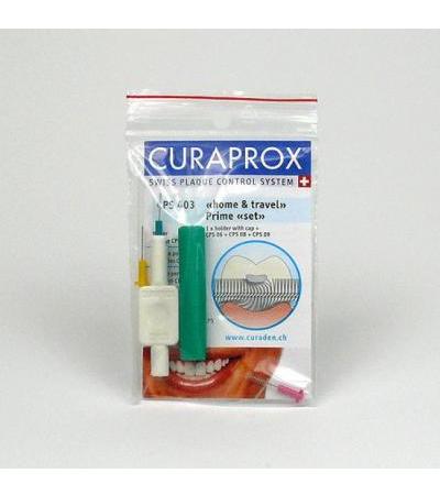 Curaprox CPS403 PRIME SET plastic holder of interdental toothbrushes