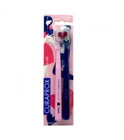Curaprox CS5460 ultra soft toothbrush DUO LOVE EDITION