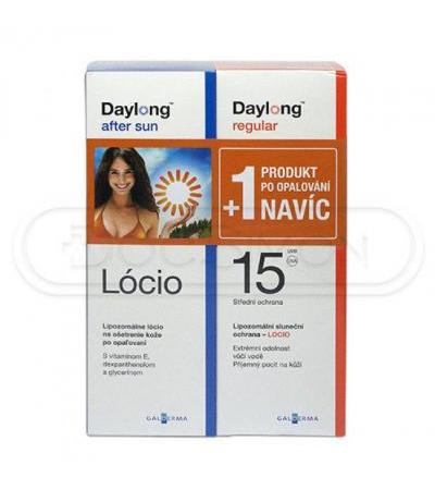 DAYLONG 15 milk (lotio) 200ml + After sun lotion 200ml