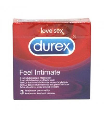DUREX Feel Intimate condoms 3pcs.