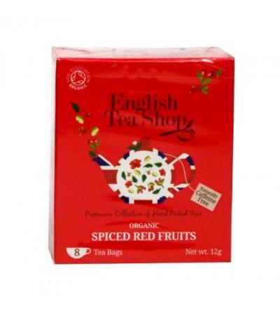 ENGLISH TEA SHOP Spicy red fruit 8 bags